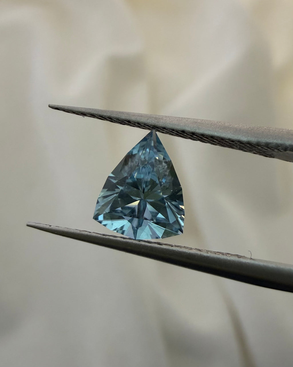 1.29 ct Powder Blue Lab-created Sapphire