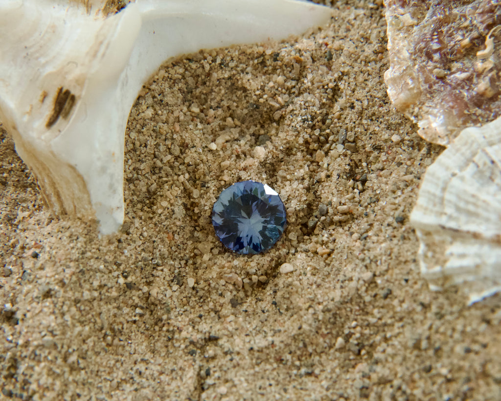 1.46 ct Blue Lab-created Sapphire