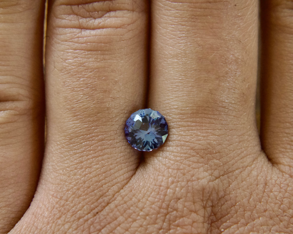 1.46 ct Blue Lab-created Sapphire
