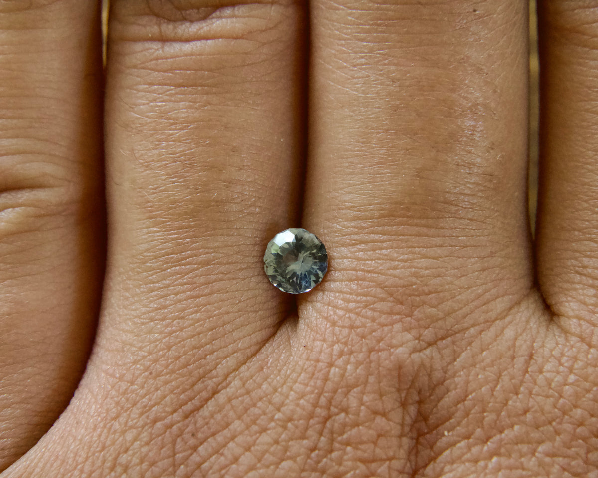 0.64 ct Blue Montana Sapphire