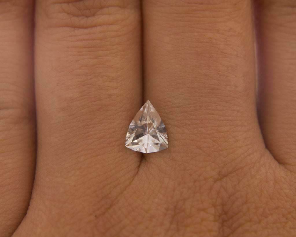 1.30 ct White Lab-created Sapphire