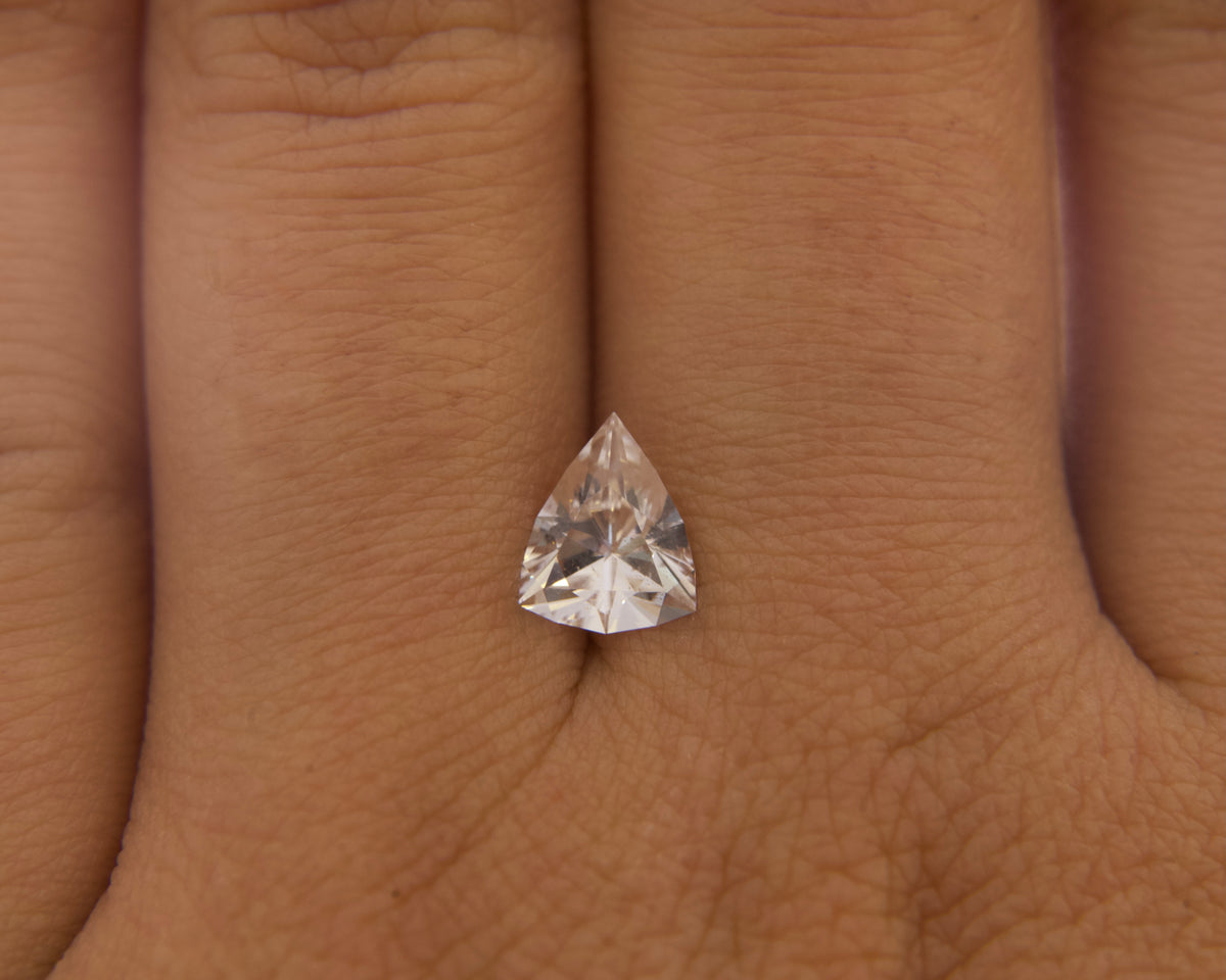 1.30 ct White Lab-created Sapphire