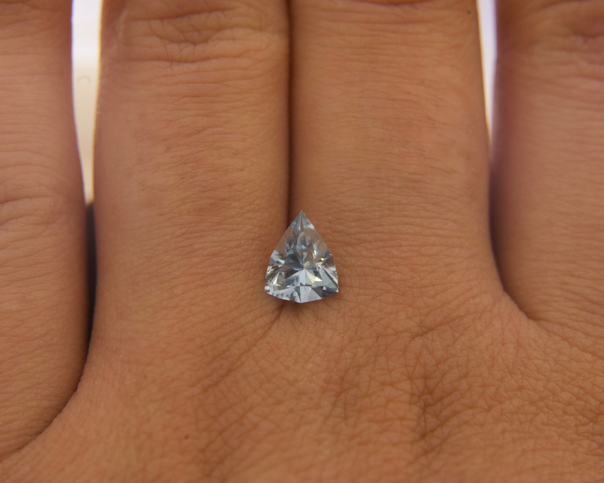 1.29 ct Powder Blue Lab-created Sapphire