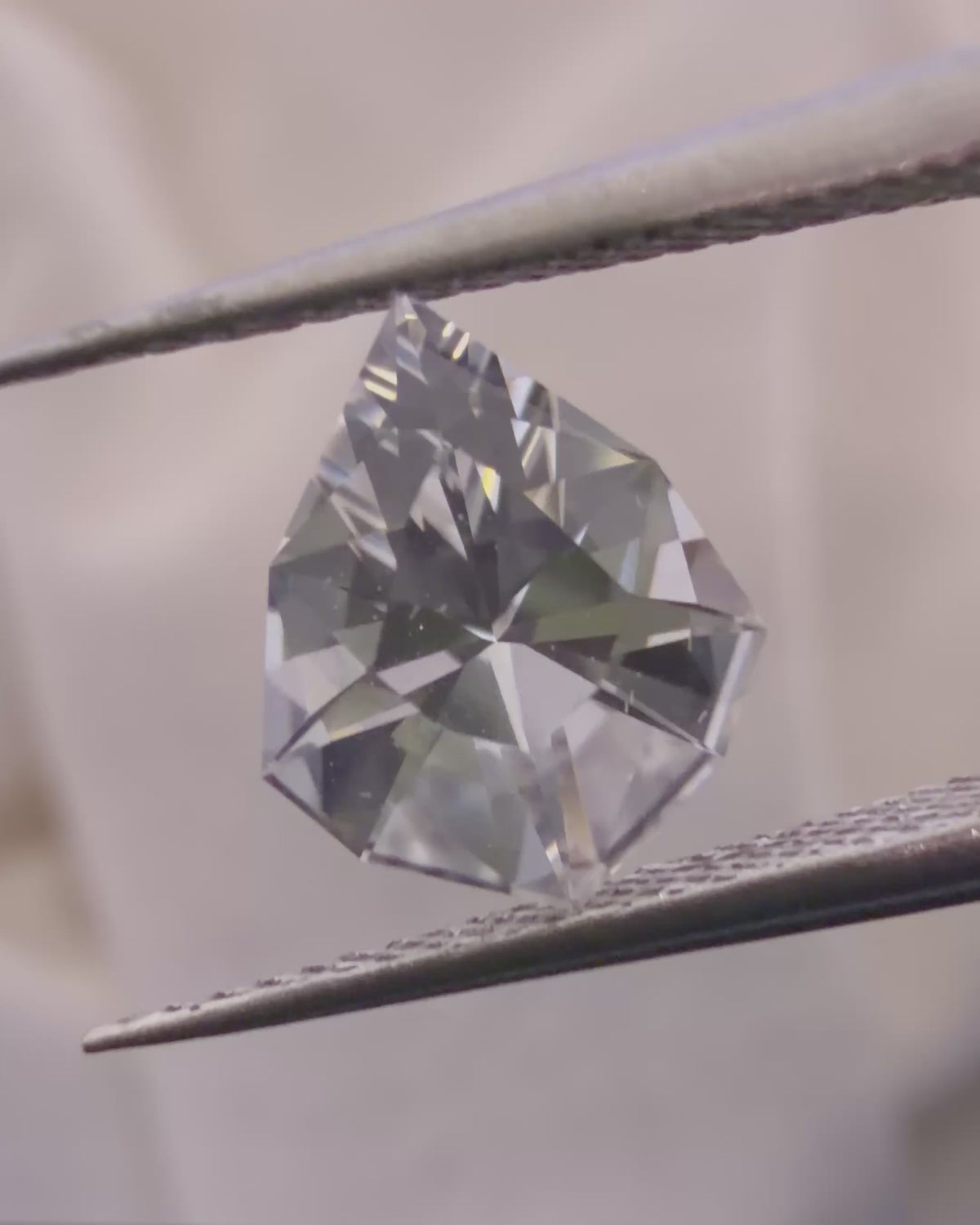 1.50 ct White Lab-created Sapphire